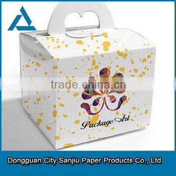 Corlorful paper cake box