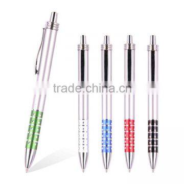 plastic promotional ballpoint pen with logo for advertsing