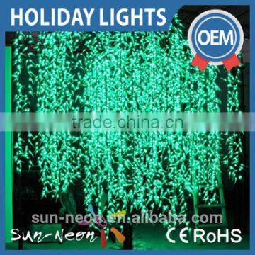 2016 New led lighted willow christmas tree