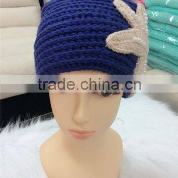 2015 hot sale infant girls crochet headband