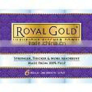 Royal Gold Luxurious Kitchen Towel Roll