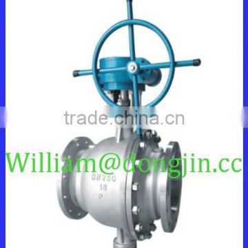 Metal seated Trunnion ball valve