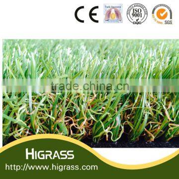 30mm China outdoor garden artificial grass, landscape grass turf for garden
