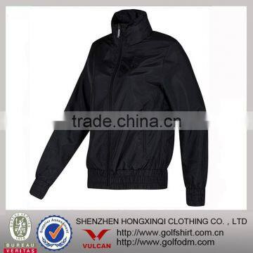 black high quality windbreaker waterproof not hood