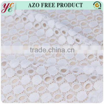 Keqiao Supplier High Quality Battenburg Lace Fabric Nylon Spandex Lace Fabric for Dressing photo-5