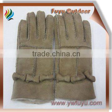 ladies suede leather gloves