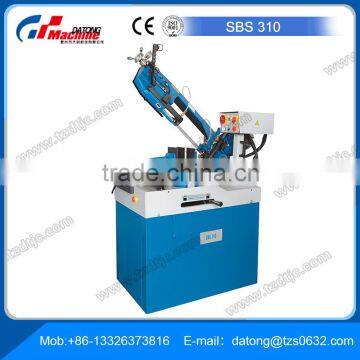 Horizontal Dual Miter Band Saw SBS 310 Workshop band saw offers high flexibility and frame swivels to both sides for dual miter