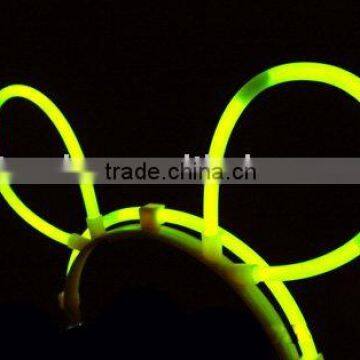 glow stick hair clip