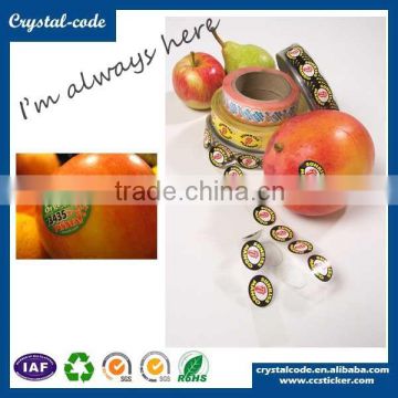 High quality Wholesale cold food packing label,attractive food packing label,removable food label