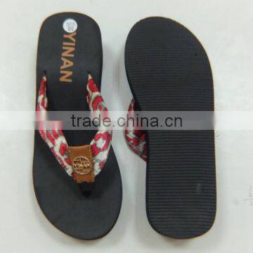 2016 Women Cloth Slippers With Eva Sole photo-3