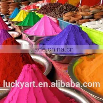 Wholesale cornstarch made color powder, concrete color pigments holi powder, cosmetic organic pigments holi color powder                        
                                                Quality Choice