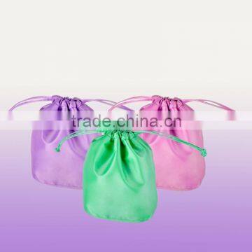 2015 Wholesalecustomized gift bag /satin drawstring bags