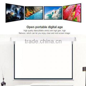 High end Home Theater and Education Use 150" Inch Electric Motorized HD Projection Screen