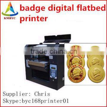 Best Price Badge / Commemorative Coin Multifunctional Digital flatbed printers