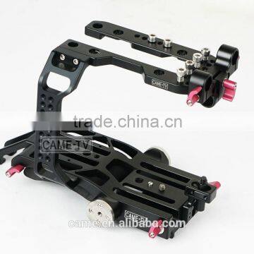 CAME-TV Cage for S ony FS7 Camera HT-FS7-2 15mm Rod Quick Release Plate