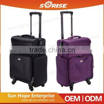 Guangzhou supply Soft Nylon Storage Trolley make up beauty Case bag                        
                                                Quality Choice