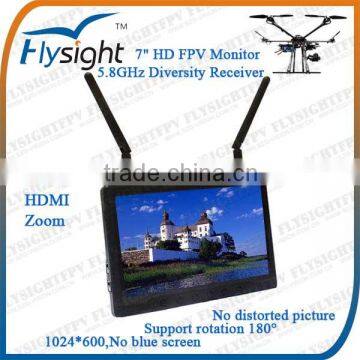 B199 Dual Diversity Receptor Monitor Support OSD Equipment For Wifi Smart Drone