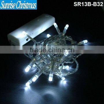 20 white led indoor battery fairy lights or LED battery lights