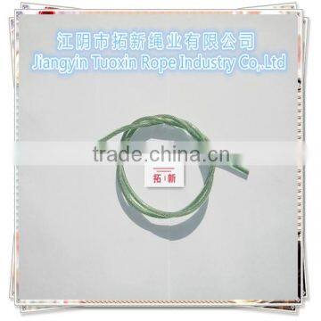 3mm pvc coated galvanized steel wire rope