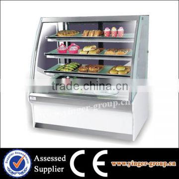 HLE-1200 Commercial Bakery Display Cake Refrigerator Showcase