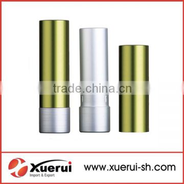 round empty plastic cosmetic lipstick packaging tube