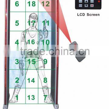 Multi-zone archways Walk Through Metal Detector Secuirty Scanner