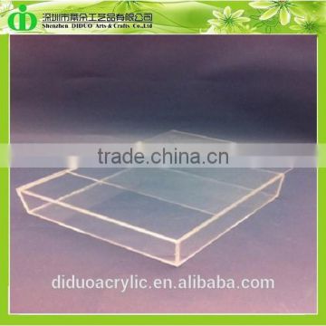 DDJ-0050 Trade Assurance Chinese Factory Wholesale Frosted Acrylic Ring Display Tray