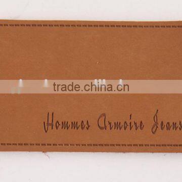 Factory Sale Fashion Metal Leather Label photo-5