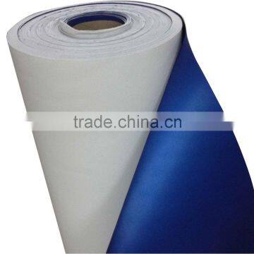 1.4mm Reflective Space Leather in Non-woven PU base