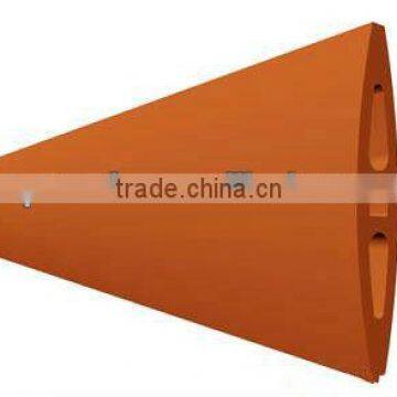 100% natural material of Terracotta louvers for sunscreen cladding system