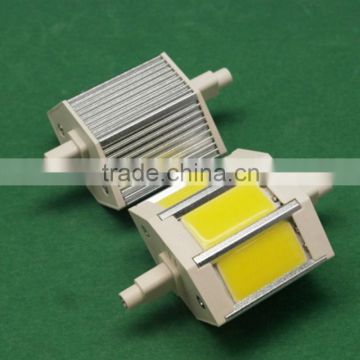 Haining Mingshuai LED bulb R7S LED ceramic flood light 78mm COB 5W linear dimmable replace J78 halogen Lamp