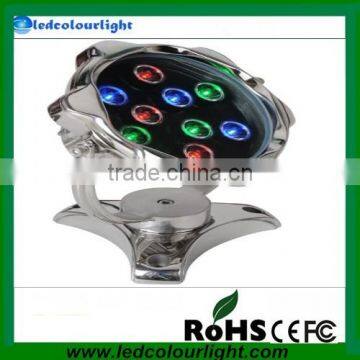 dmx rgb color led fountain light,waterproof IP68