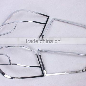 ABS Chrome Tail Light Lamp Cover 4 Pcs For ASX 2013 Accessories