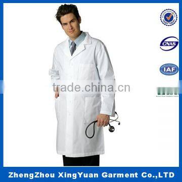 OEM /PP / SMS / SMMS Nonwoven working suit\ disposable chemical resistant lab coats with knitted cuff\nonwoven