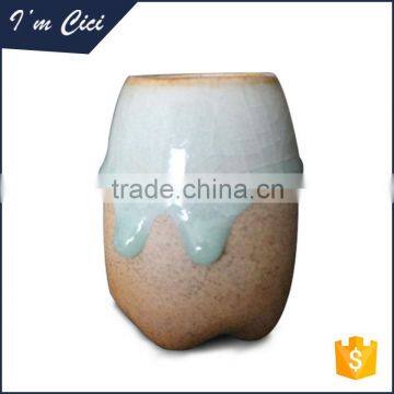 Jingdezhen ceramic decoration vase with color glazed CC-D069