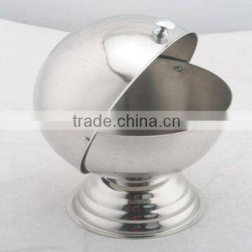 Stainless steel sugar bowl or pot