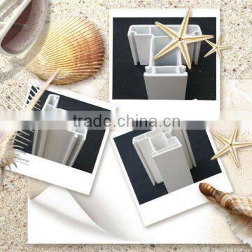 60 High Grade Upvc Profiles of Outward Openable Casement Doors , Plastic Pvc Profiles