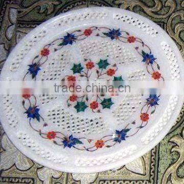 Marble Carved Plate