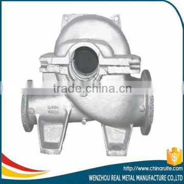 Customized sand process cast iron pump body casting