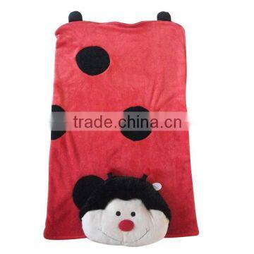 Lovely blanket with animal heads for childreds