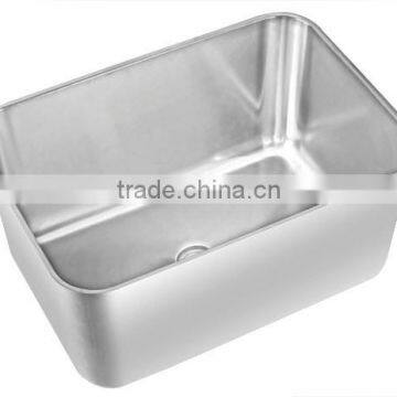 Brushed Finish Stainless Steel Single Bowl Hand Wash Sink GR- 533