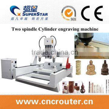 4 axis rotary wood carving cnc router 1618