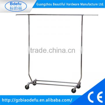 Foldable chrome display rack hot selling