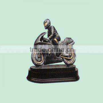 resin trophy for motorcycle award trophies