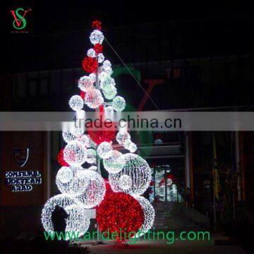 2016 Christmas Tree Light LED 3D Motif Light Ball Cone Tree Light photo-2
