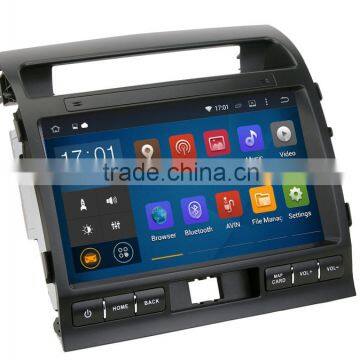 Great Quad Core Pure Android 5.1.1 Car GPS for Toyota Land Cruiser 200 With Capacitive Screen 1.6G CPU 1G RAM Radio Audio Player