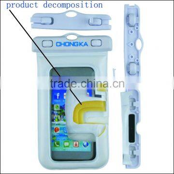2016 Durable PVC Cellphone Waterproof Case For Iphone5