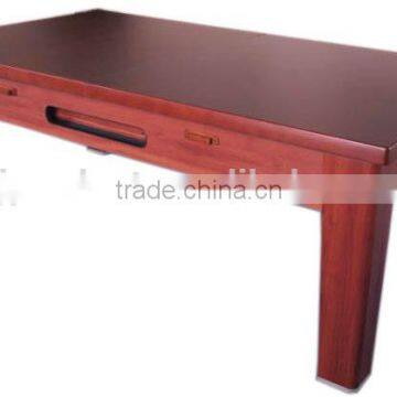 New design 3 in 1 multi game table Pool table, air hockey table, Dinning table combo