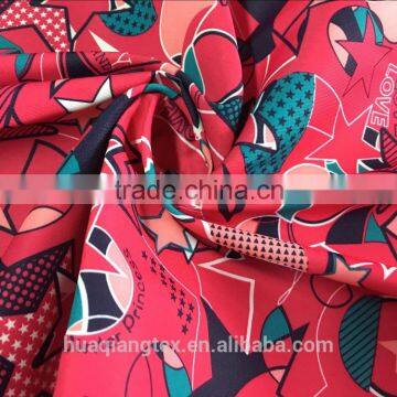 Star Circle Print Polyester Taslon Fabric for Jacket Board Short photo-5