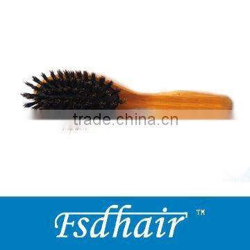 bamboo brush with black cushion